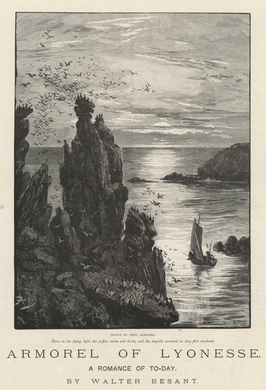 Armorel of Lyonesse ، A Romance of To-Day ، بقلم والتر بيسانت بواسطة فريدريك بارنارد