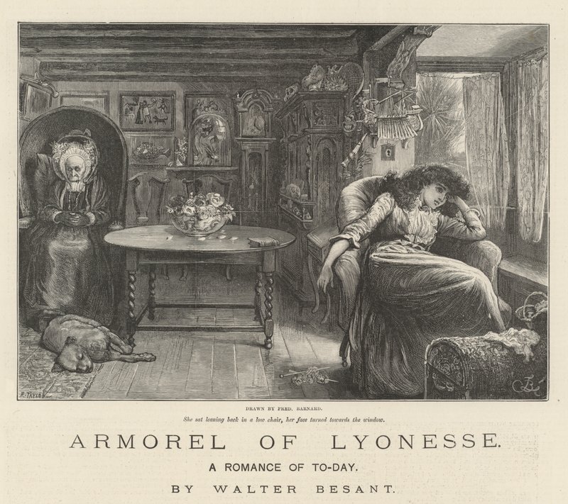Armorel of Lyonesse ، A Romance of To-Day ، بقلم والتر بيسانت بواسطة فريدريك بارنارد
