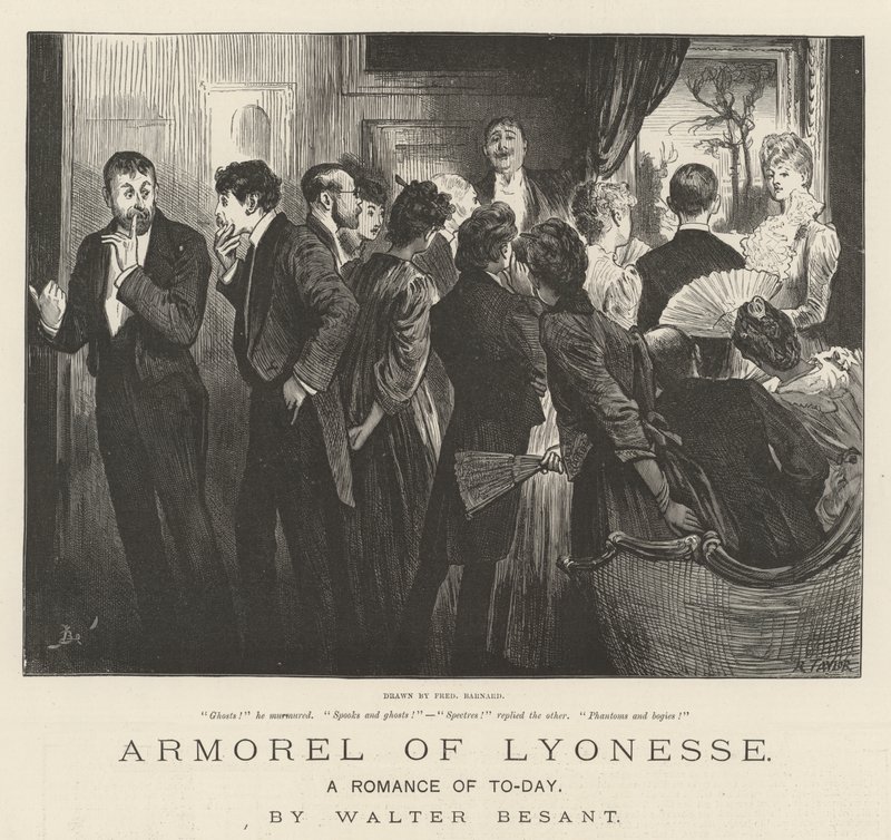 Armorel of Lyonesse ، A Romance of To-Day ، بقلم والتر بيسانت بواسطة فريدريك بارنارد