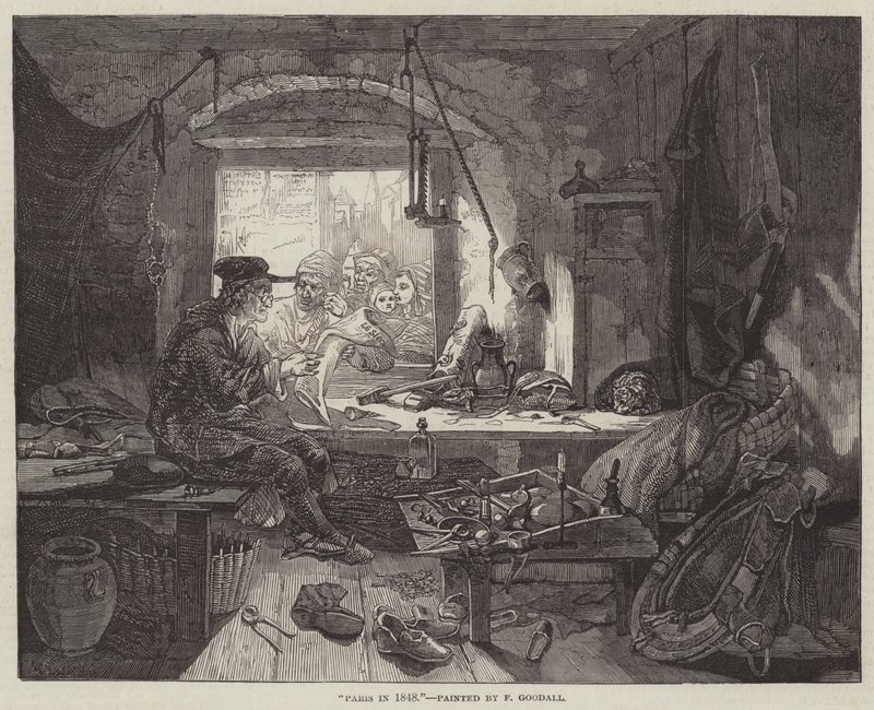 باريس عام 1848 بواسطة فريدريك جودال