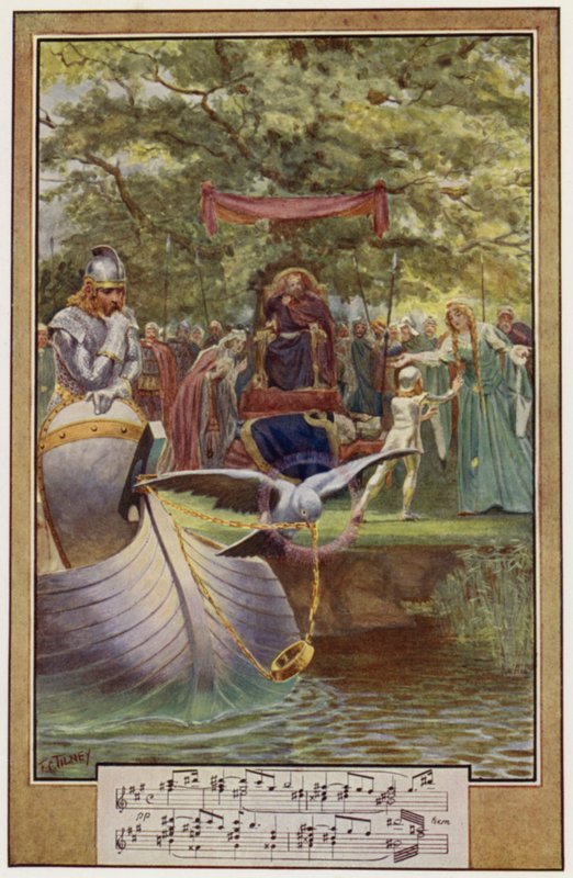 رحيل Lohengrin (لون ليثو) بواسطة فريدريك كولين تيلني