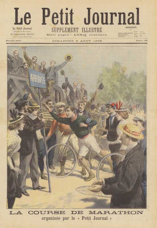 ماراثون نظمته Le Petit Journal بواسطة المدرسة الفرنسية