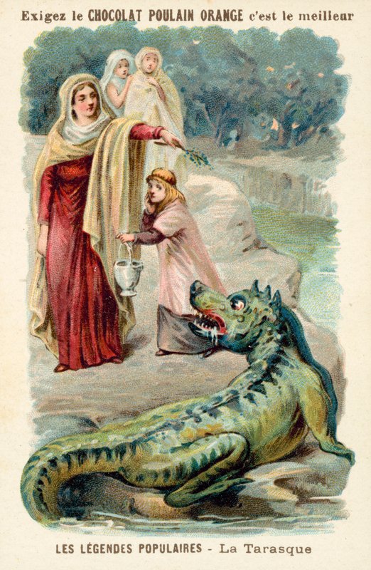 Tarasque من Tarascon بواسطة المدرسة الفرنسية