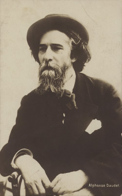 ألفونس داوديت (1840-1897) ، روائي فرنسي بواسطة مصور فرنسي