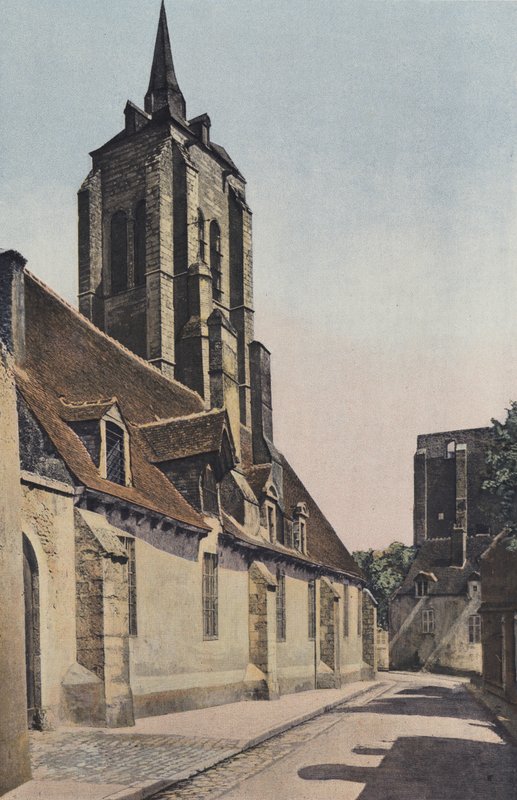 Beaugency و Hopital و Clocher Saint-Firmin بواسطة مصور فرنسي