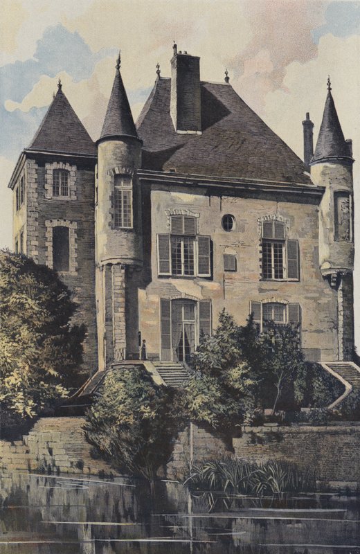 Bellegarde ، Old Chateau بواسطة مصور فرنسي