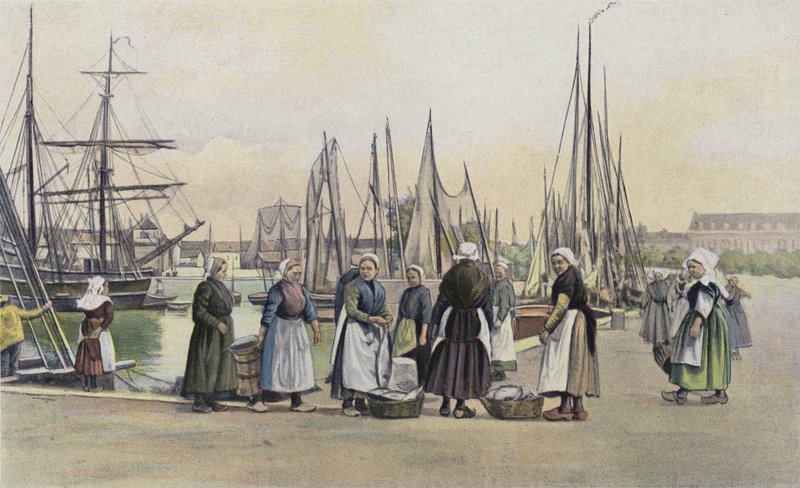 Concarneau ، لو بورت بواسطة مصور فرنسي