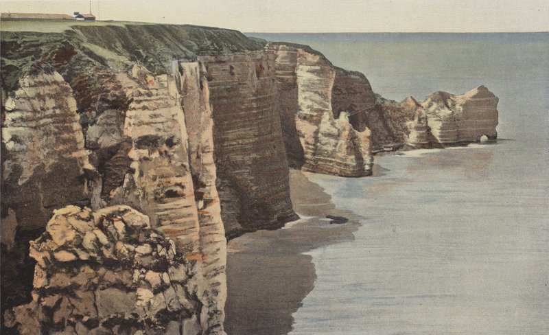Etretat ، منحدرات Porte damont بواسطة مصور فرنسي