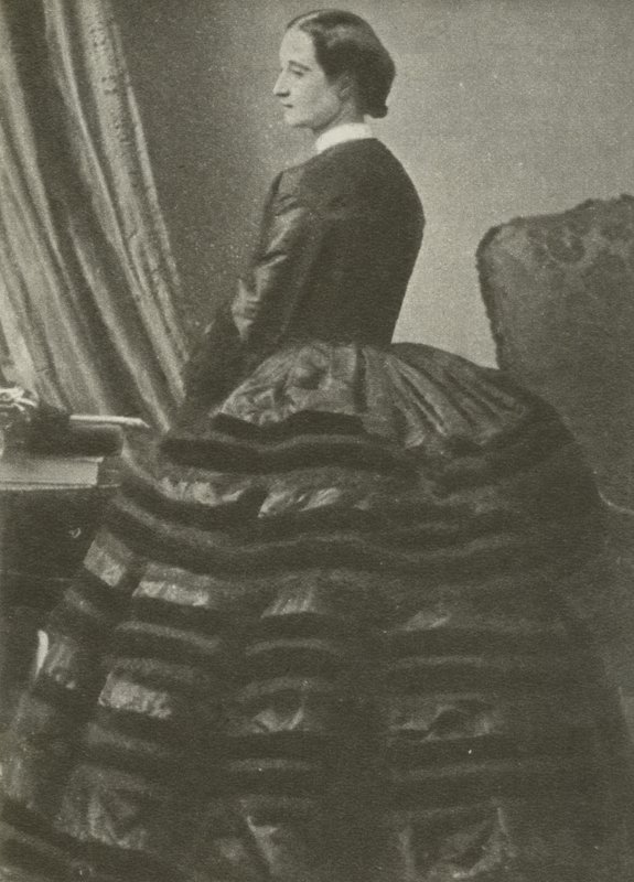 أوجيني دي مونتيجو ، زوجة نابليون الثالث (صورة b / w) بواسطة مصور فرنسي