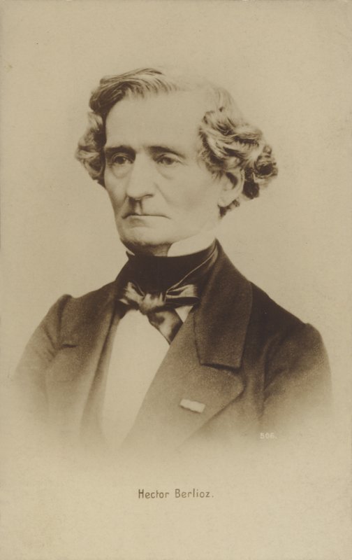 هيكتور برليوز ، ملحن رومانسي فرنسي (1803-1869) بواسطة مصور فرنسي