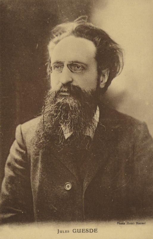 جول جوسدي (1845-1922) ، صحفي فرنسي وسياسي اشتراكي بواسطة مصور فرنسي