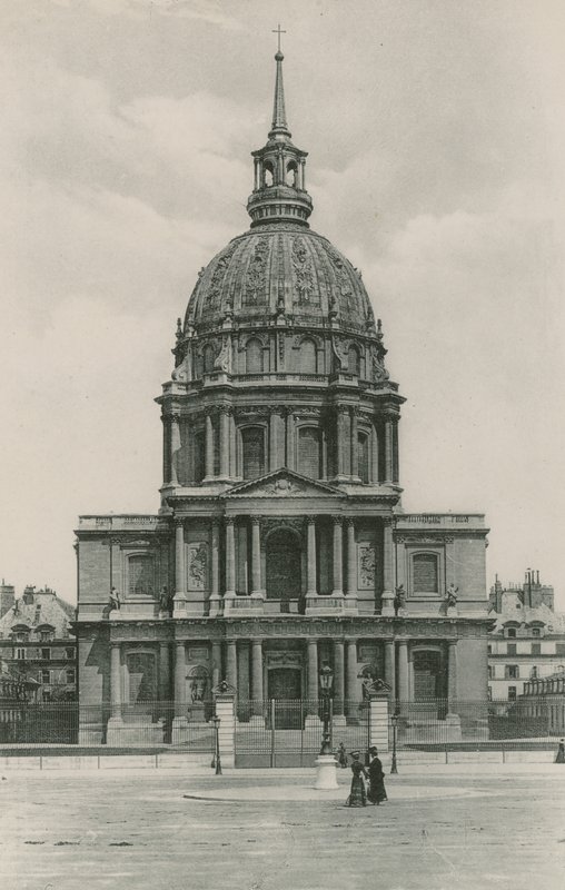 Le Dome de lHotel des Invalides ، قبة العجزة (حفر ضوئي) بواسطة مصور فرنسي