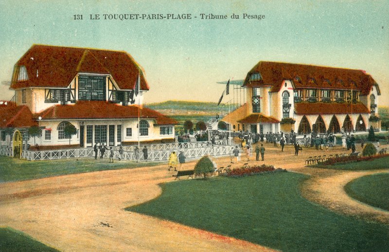 Le Touquet-Paris-Plage ، منصة الوزن بواسطة مصور فرنسي