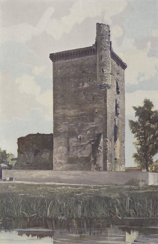 Lesparre ، Donjon du Chateau ، Ensemble O بواسطة مصور فرنسي