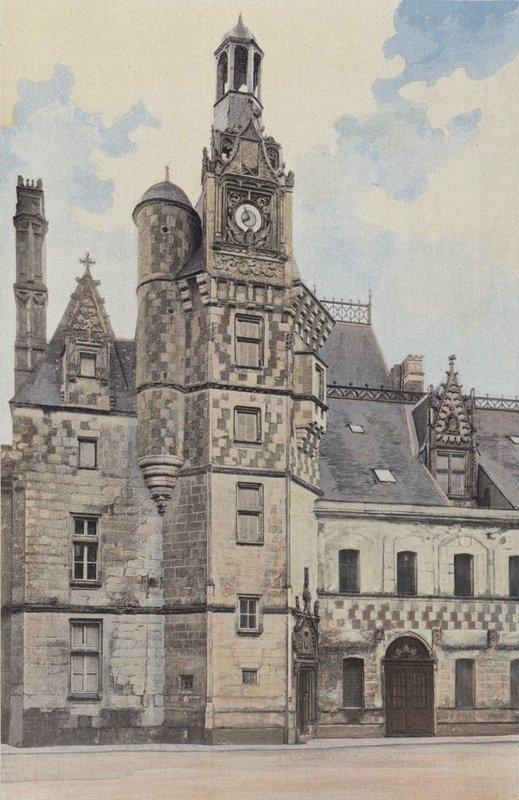 Montigny-le-Gannelon ، قصر ، برج الدرج بواسطة مصور فرنسي