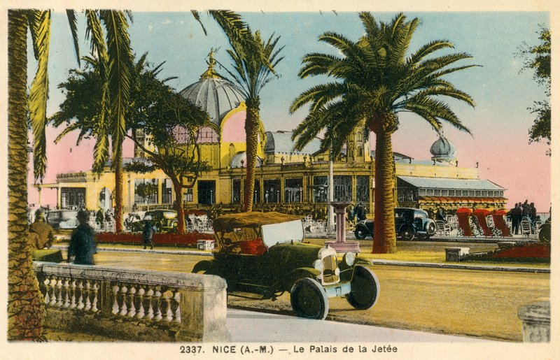 نيس ، فرنسا ، Le Palais De La Jetee بواسطة مصور فرنسي