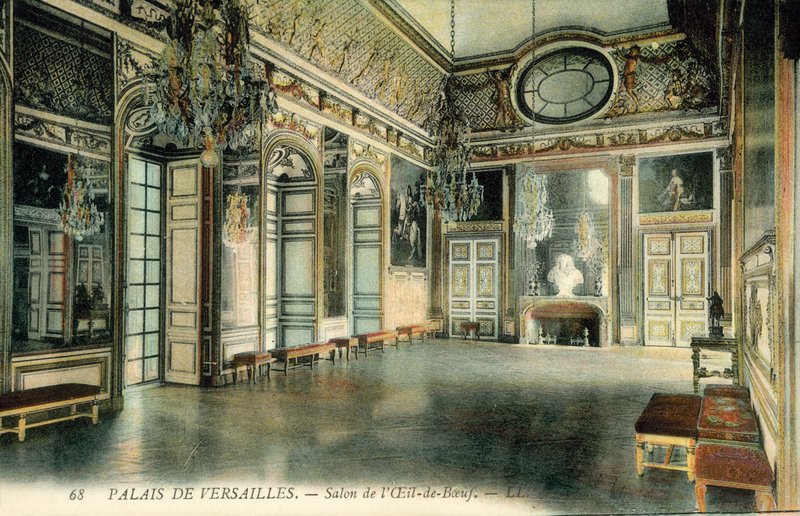 قصر فرساي ، صالون De LOeil-De-Boeuf بواسطة مصور فرنسي