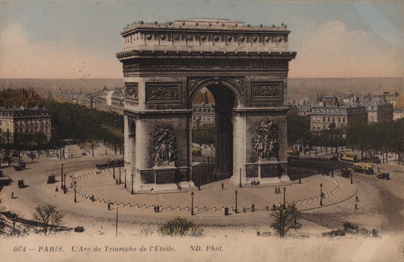 باريس ، LArc De Triomphe De LEtoile بواسطة مصور فرنسي