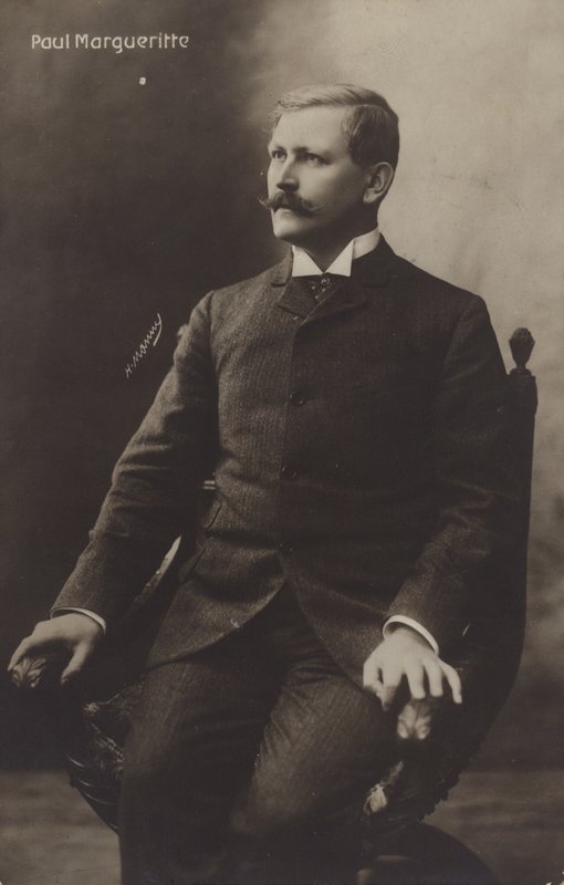 بول مارجريت (1860-1918) ، روائي فرنسي بواسطة مصور فرنسي
