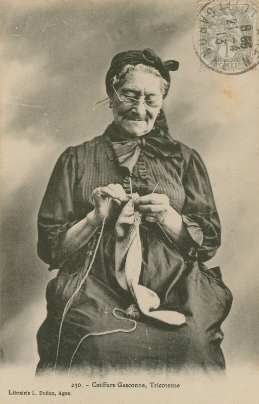 بطاقة بريدية من التريكو ، أُرسلت عام 1913 بواسطة مصور فرنسي