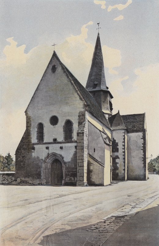 Saint-Outrille ، الكنيسة ، فرقة SO بواسطة مصور فرنسي