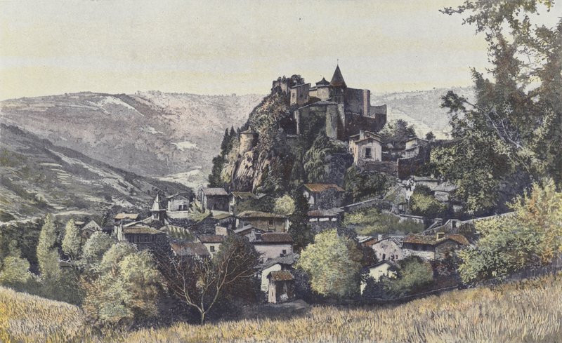 Saint-Paul-en-Cornillon ، منظر لقرية كورنيلون بواسطة مصور فرنسي