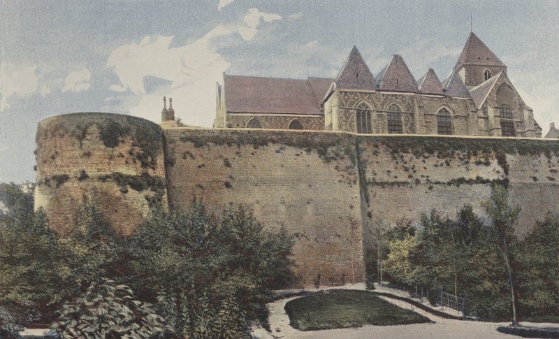 Saint-Valery-sur-Somme والكنيسة والأسوار القديمة بواسطة مصور فرنسي