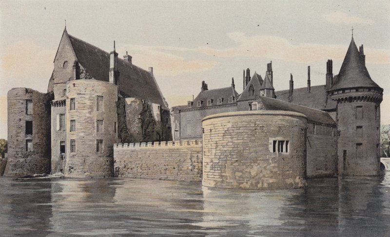 Sully-sur-Loire، Chateau، Ensemble S. بواسطة مصور فرنسي
