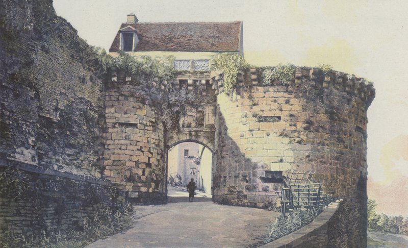 Vezelay ، Porte Neuve ، Cote exterieur à la ville بواسطة مصور فرنسي