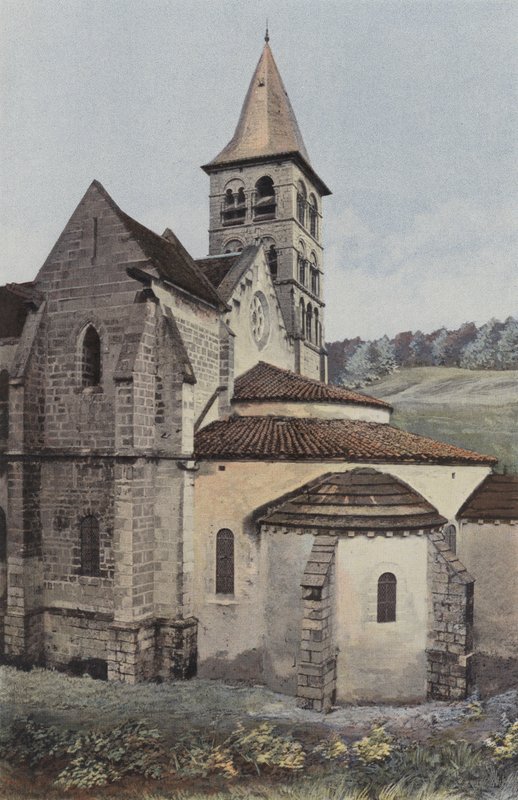 Vignory، Church، Apse و transept S بواسطة مصور فرنسي