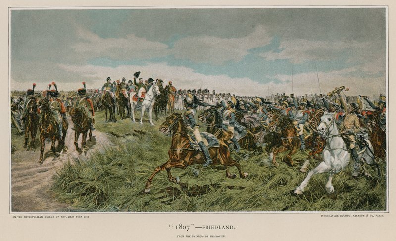 1807 - فريدلاند بواسطة المدرسة الفرنسية