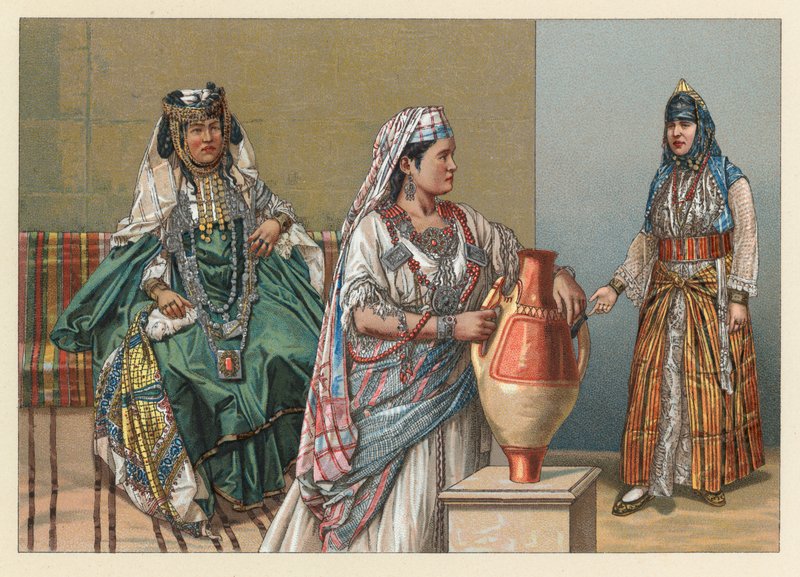 زي أفريقيا بواسطة المدرسة الفرنسية