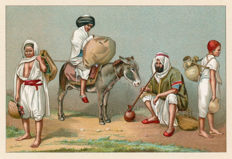 زي أفريقيا بواسطة المدرسة الفرنسية