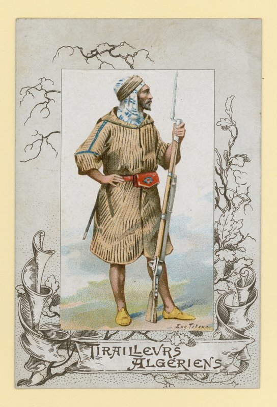 tirailleur الجزائري بواسطة المدرسة الفرنسية