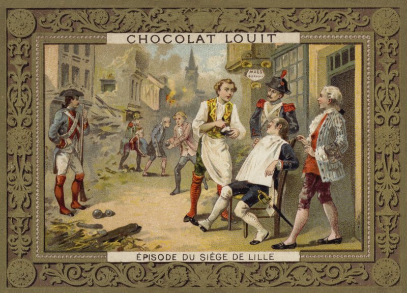 حلقة أثناء حصار ليل ، فرنسا ، 1792 بواسطة المدرسة الفرنسية