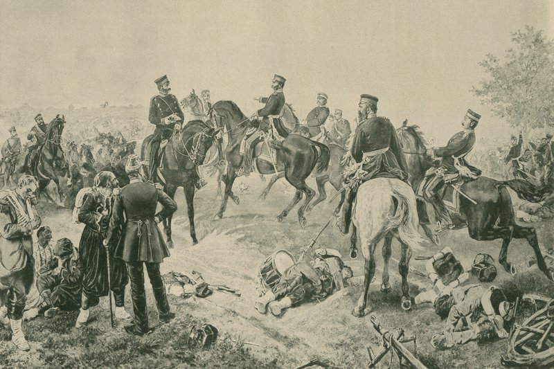 معركة Gravelotte ، الحرب الفرنسية البروسية ، 18 أغسطس 1870 بواسطة المدرسة الفرنسية