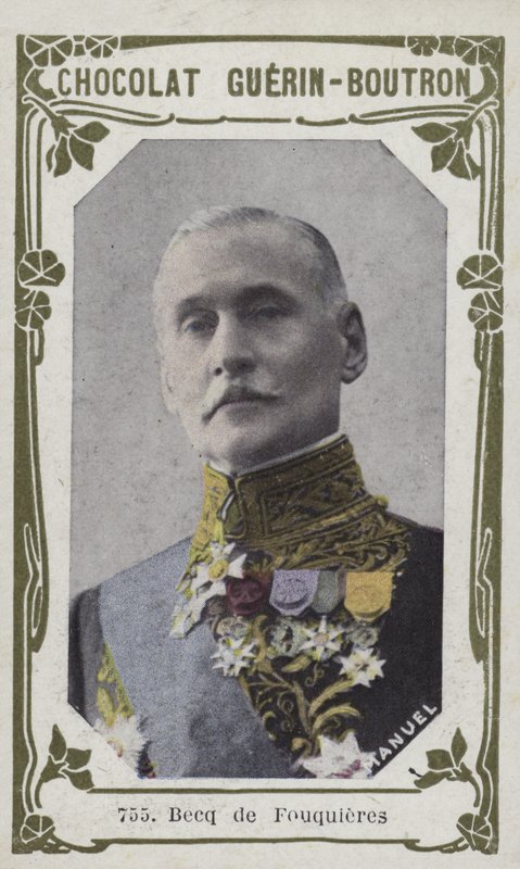 Becq de Fouquieres (صورة ملونة) بواسطة المدرسة الفرنسية