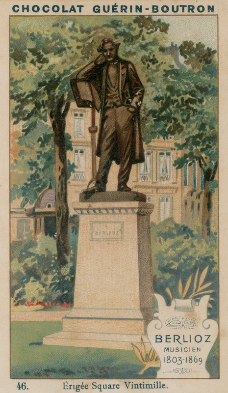 Berlioz ، موسيقي ، 1803-1869 ، Erigee Square Ventimiglia بواسطة المدرسة الفرنسية