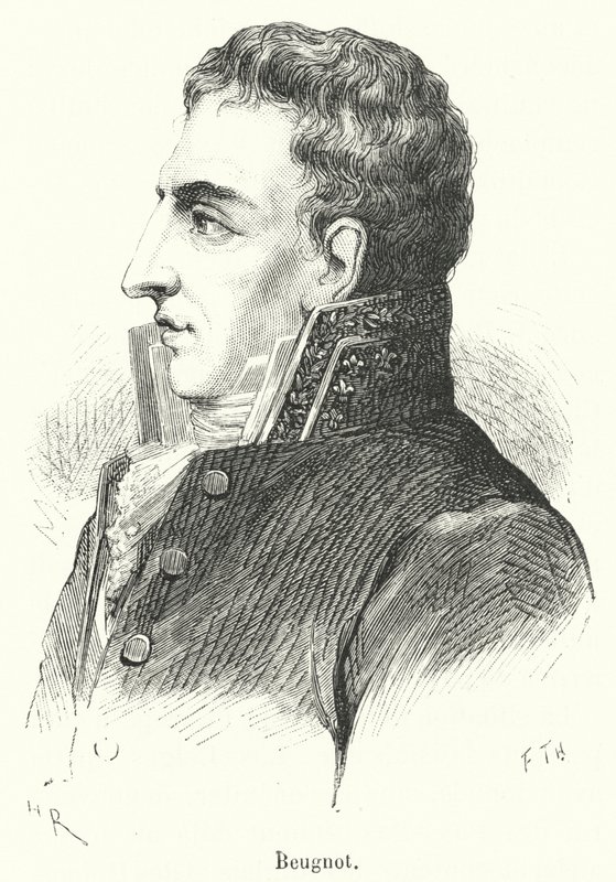 Beugnot (engraving) بواسطة المدرسة الفرنسية