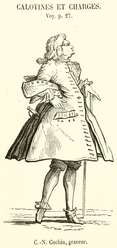 C-N Cochin, graveur (engraving) بواسطة المدرسة الفرنسية
