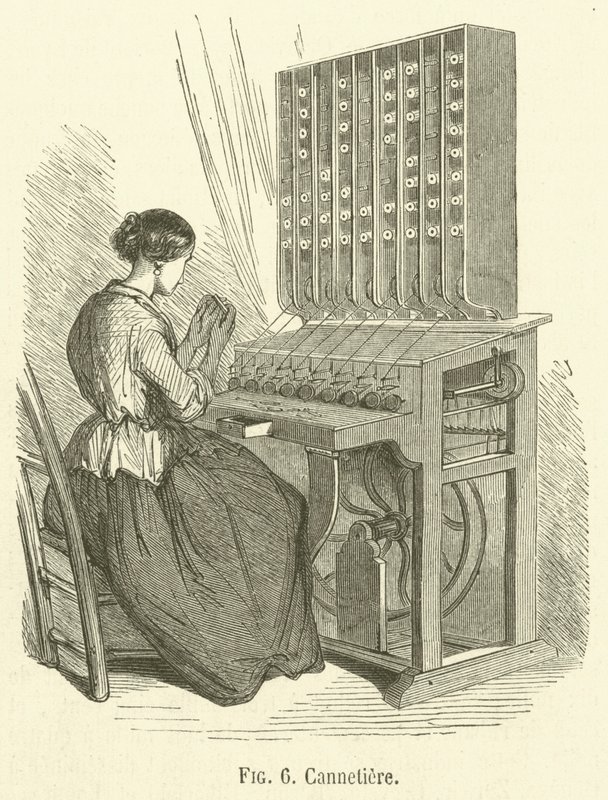 Cannetiere (نقش) بواسطة المدرسة الفرنسية