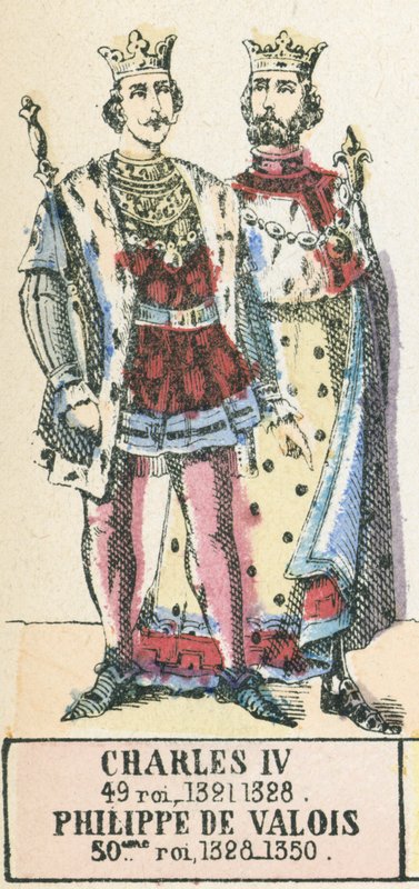 Charles IV, 49 roi بواسطة المدرسة الفرنسية