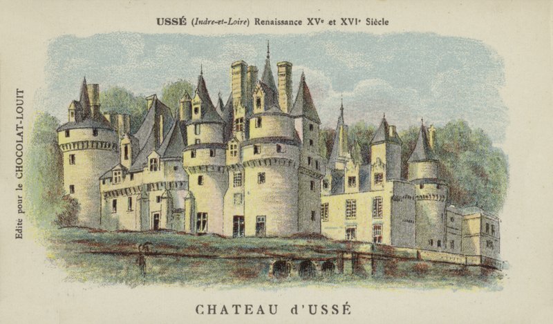 Chateau dUsse و Usse و Indre-et-Loire بواسطة المدرسة الفرنسية
