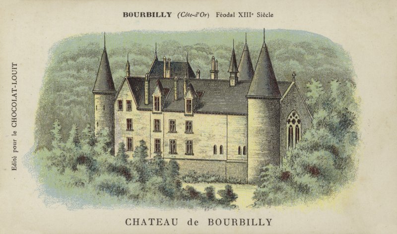 Chateau de Bourbilly، Bourbilly، Cote-dOr بواسطة المدرسة الفرنسية