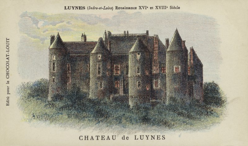 Chateau de Luynes ، Luynes ، Indre-et-Loire بواسطة المدرسة الفرنسية