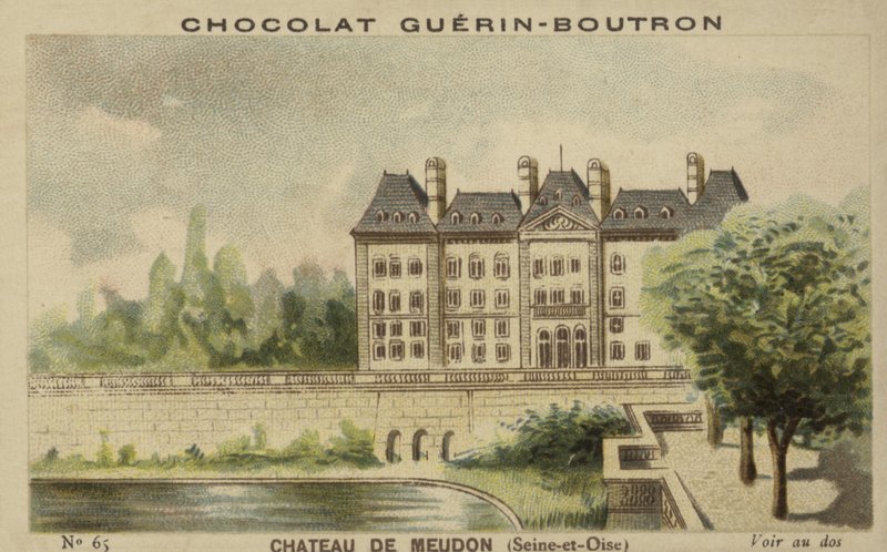 Chateau de Meudon ، سين وآخرون بواسطة المدرسة الفرنسية
