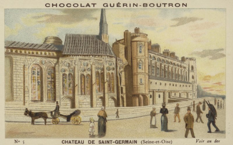 Chateau de Saint-Germain، Seine-et-Oise بواسطة المدرسة الفرنسية