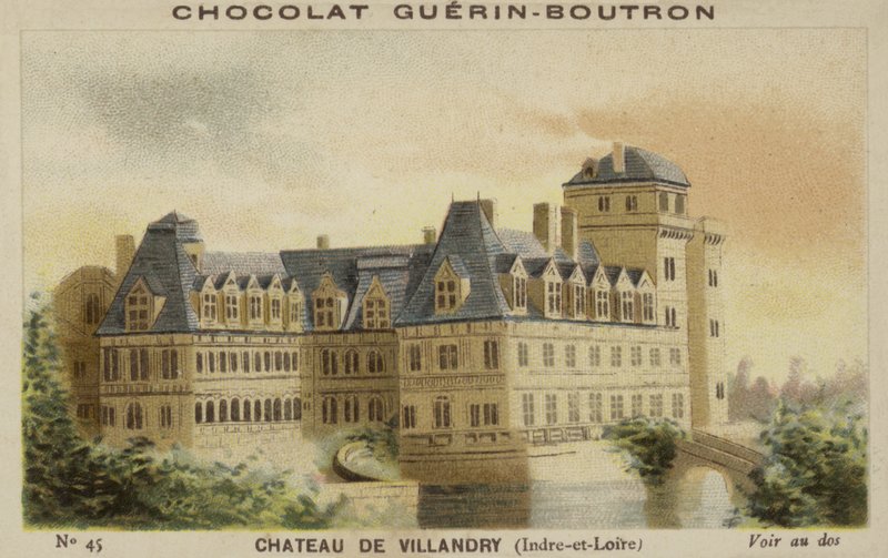 Chateau de Villandry ، إندر-إي-لوار بواسطة المدرسة الفرنسية