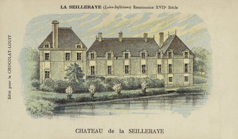 Chateau de la Seilleraye، La Seilleraye، Loire-Inferieure بواسطة المدرسة الفرنسية