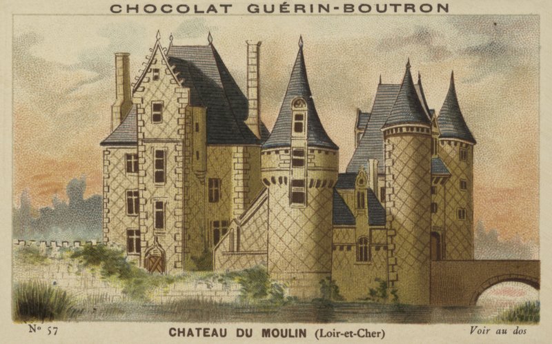 Chateau du Moulin، Loir-et-Cher بواسطة المدرسة الفرنسية